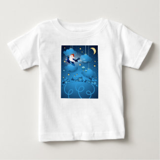 Santa is Coming  Baby T-Shirt