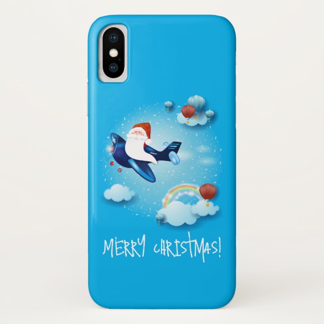 Santa is Coming Case-Mate iPhone Case (Back)
