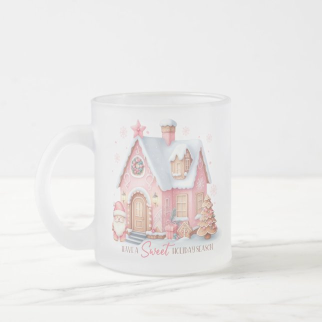 Santa Is Coming Christmas Mug (Left)
