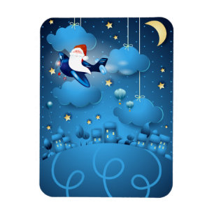 Santa is Coming Magnet