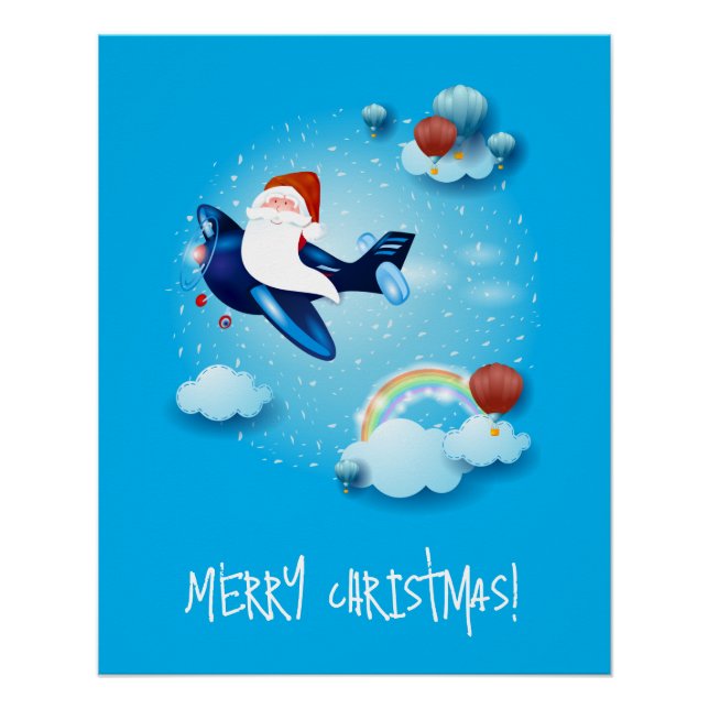 Santa is Coming Poster (Front)