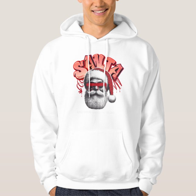 Santa is different  hoodie (Front)