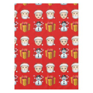 Santa is in town tablecloth