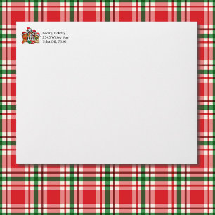 Santa Is Making His List Naughty Puppies Envelope