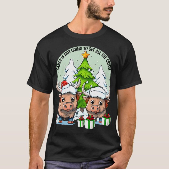 Santa is not going to get Credit T-Shirt (Front)