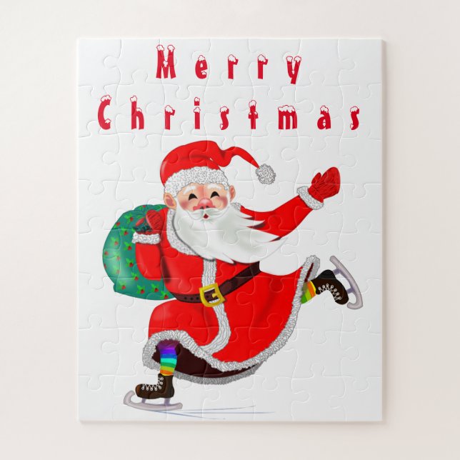 Santa Jigsaw Puzzle (Vertical)