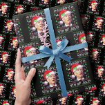 Santa Joe Biden Happy 4th of July Ugly Christmas Wrapping Paper<br><div class="desc">If U are looking for christmas wrapp gift for your loved ones as best gift then this amazing Graphic Design will be a perfect gift.</div>