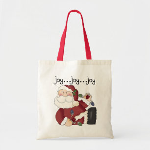 Santa Joy T-shirts and gifts Tote Bag