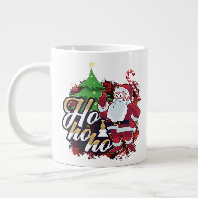 Santa jumbo mug for every day (Left)