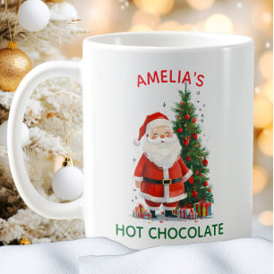 Santa Kids Children Festive Christmas Cute Humor Coffee Mug