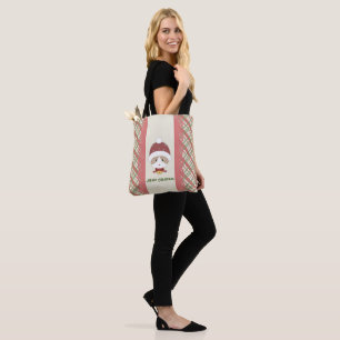 Santa Kitty Tote Bag