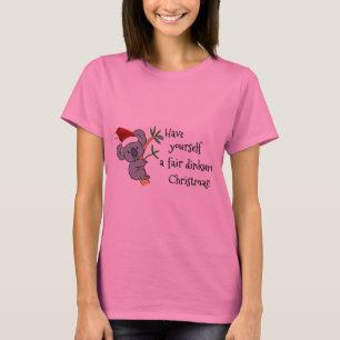 Santa Koala - Fair Dinkum T-Shirt