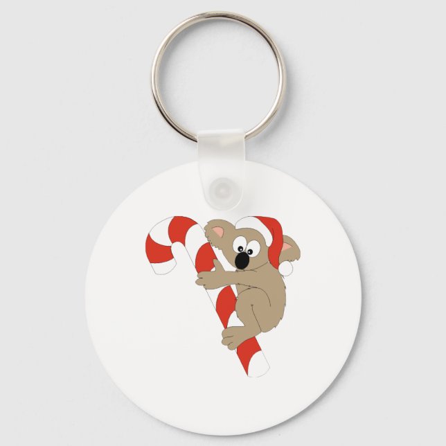 Santa Koala Key Ring (Front)