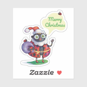 Santa Ladybug Christmas