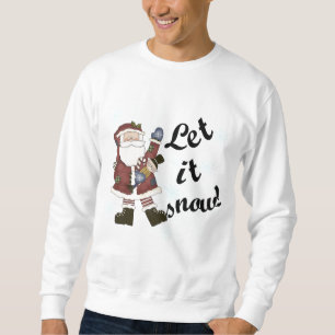 Santa Let it Snow T-shirts and Gifts