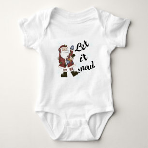 Santa Let it Snow T-shirts and Gifts