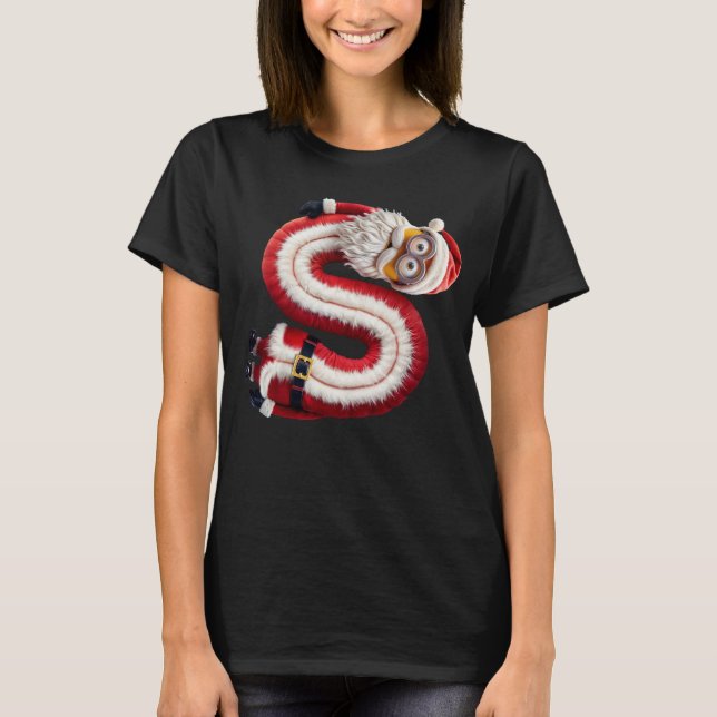 Santa letter S T-Shirt (Front)