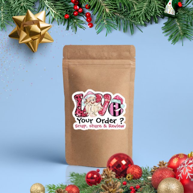Santa Love Your Order Snap Share & Review (Creator Uploaded)