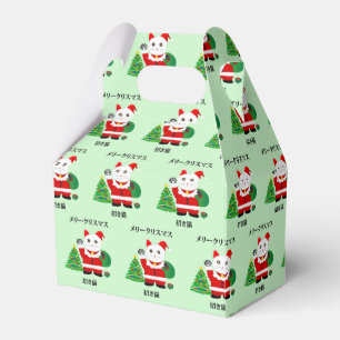 Santa Maneki Neko Favour Box
