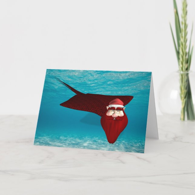 Santa Manta Holiday Card (Front)