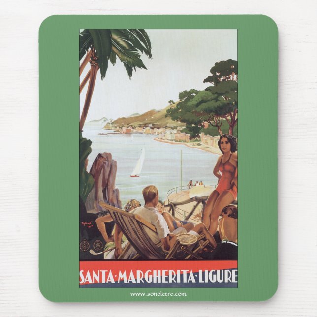 Santa Margherita Ligure Mouse Pad (Front)