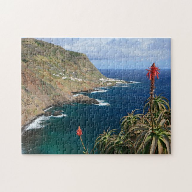 Santa Maria Azores coastal Jigsaw Puzzle (Horizontal)