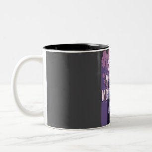 Santa Maria de Montserrat Abbey - Spain Two-Tone Coffee Mug