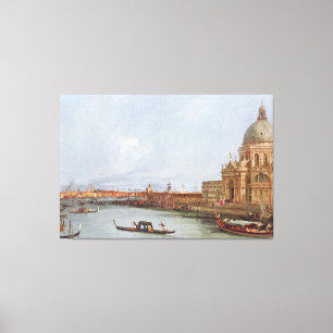 Santa Maria della Salute in Venedig Canvas Print