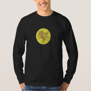 Santa Marta Colombia Circular Street Urban City Ma T-Shirt