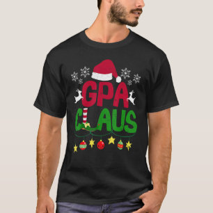 Santa Matching Family Grandpa Christmas Pajamas Gp T-Shirt