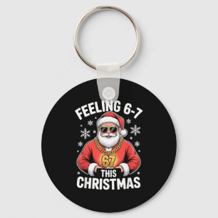 Santa Meme For Kids Feeling 67 At Holiday Family E Key Ring