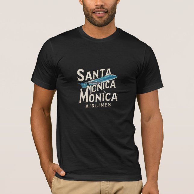 santa monica airlines T-Shirt (Front)