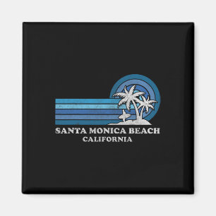 Santa Monica Beach California Family Summer Vacati Magnet
