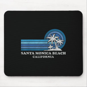 Santa Monica Beach California Family Summer Vacati Mouse Pad