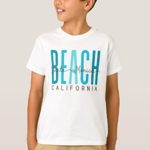 Santa Monica Beach California (Ocean) T-Shirt