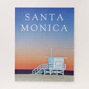Santa Monica Beach   Los Angeles, California Jigsaw Puzzle