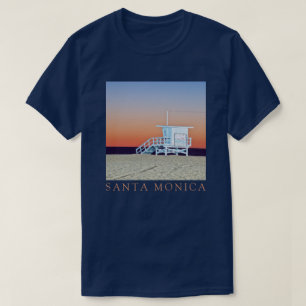 Santa Monica Beach   Los Angeles, California T-Shirt