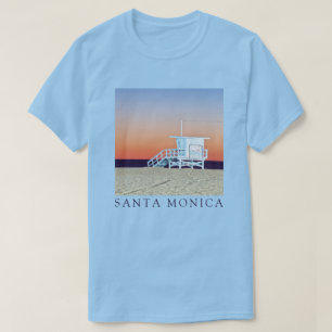 Santa Monica Beach   Los Angeles, California T-Shirt