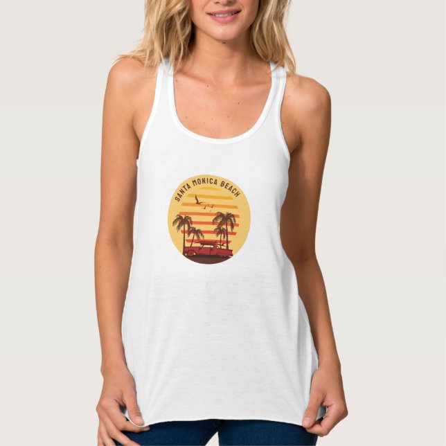 Santa Monica Beach Singlet (Front)