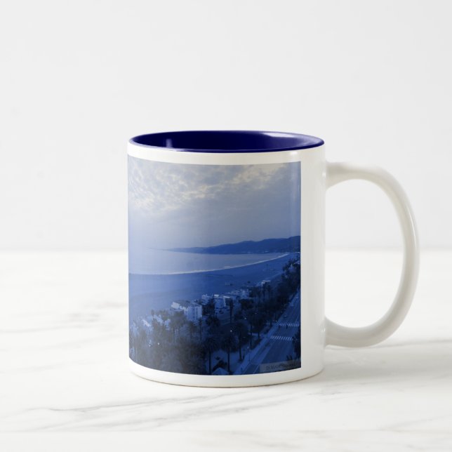 SANTA MONICA BLUE MUG (Right)