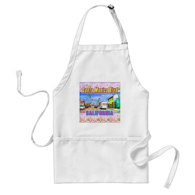 "Santa Monica Blvd 1" Apron (Front)