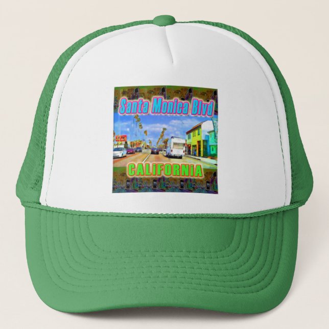 "Santa Monica Blvd 2" Hat (Front)