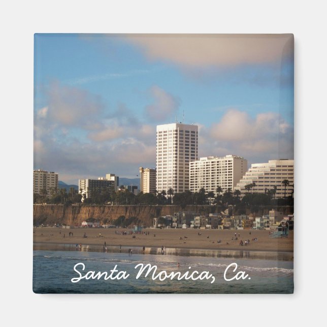 Santa Monica, Ca. Magnet (Front)
