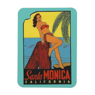 Santa Monica, California Magnet