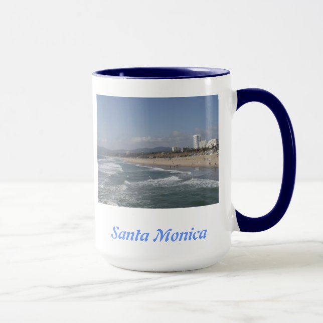 Santa Monica, California Mug (Right)