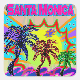 Santa Monica Eternal Sticker