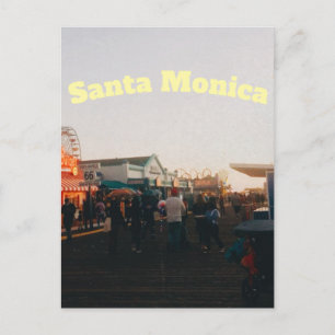 Santa Monica Pier, Los Angeles, California Postcard
