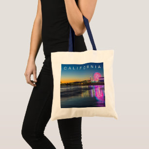 Santa Monica Pier   Los Angeles, California Tote Bag