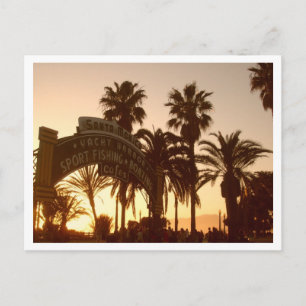 Santa Monica Pier Postcard