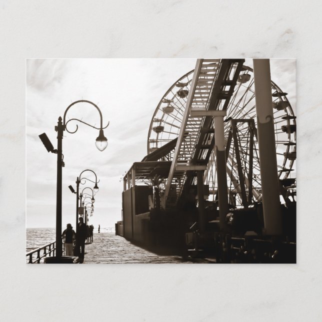 Santa Monica Pier Postcard (Front)